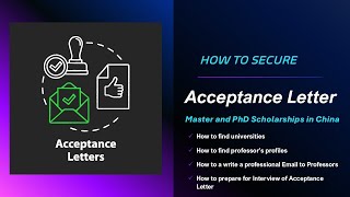 How To Secure Acceptance Letter for Master and PhD  CSC amp ANSO Scholarships 202526 [upl. by Noletta754]