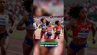 ShaCarri Richardsons Epic Comeback in 4x100m Relay [upl. by Eldreda536]