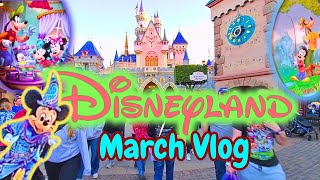 2024 Disneyland March Vlog  Parade Mickeys Toontown Fantasyland Main Street Walkthrough [upl. by Areemas]