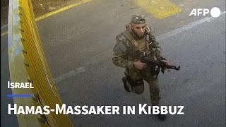 Hamas richtet Massaker in Kibbuz Beeri an  AFP [upl. by Styles]