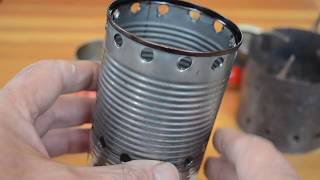 A New Design of Alcohol Backpacker Stove boils water faster than a Trangia [upl. by Feodore879]