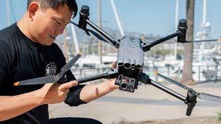 Most Advanced Drone Ive Ever Seen  DJI Enterprise Matrice 30 [upl. by Enyamrahs]