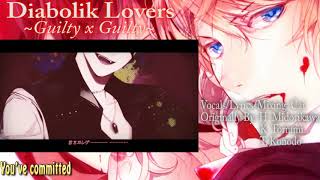 ENG Cover Diabolik Lovers  quotGuilty x Guiltyquot [upl. by Gabbie]