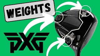 PXG Black Ops Driver WEIGHTS [upl. by Trebliw]