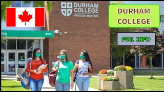 Durham College Canada  Full Information on Durham College Oshawa Canada [upl. by Nylecoj]