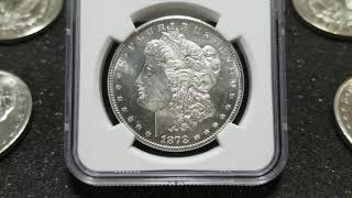 1878cc Morgan silver dollar review and world silver coin review 2022 [upl. by Kaiulani]