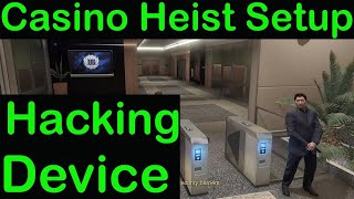 Casino Heist setup Hacking Device FIB Mission GTA 5 Online [upl. by Eenoj]