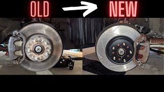 How to Change the Brake Rotors amp Pads on a Car 2015 Subaru WRX [upl. by Ozmo]