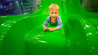 Family Playlab Compilation  Indoor Playground Best of Bill amp Bulls Playground 2 [upl. by Yeznil]