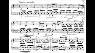 Beethoven  Sonata No 8 in C minor Op 13 Pathetique Complete with Sheet Music [upl. by Oalsinatse540]