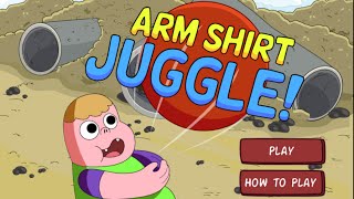 ARM SHIRT JUGGLE  CLARENCE NEW GAME  CARTOON NETWORK [upl. by Tessie]