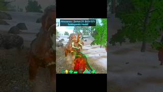 Ark Allosaurus Vs Mamut Ortalık karıştı shorts ark arkmobile arksurvivalevolved jurassicworld [upl. by Mears]