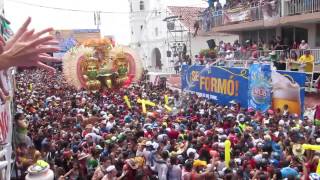 Carnival in Las Tablas Panama  Day 1 Parades with Calle Abajo amp Calle Arriba [upl. by Furiya864]