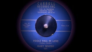 HQ Gary Whitby  Fools Fall in Love 1963 HQ [upl. by Nylloh]