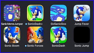 Sanic Meme Jumper  SonicDash Go Sanic Goo  Jump Fever  Sonic Boom  Sonic Forces  Sonic Jump [upl. by Marve86]