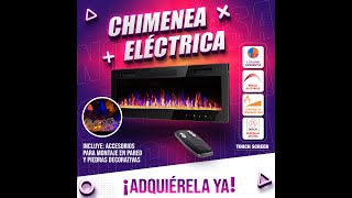 Como instalar una Chimenea Electrica paso a paso [upl. by Egiedan536]