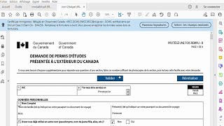 Demande de permis détude Comment remplir le formulaire IMM 1294 [upl. by Adniral]
