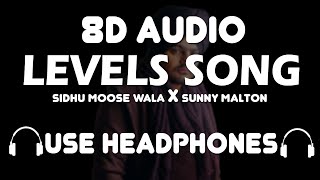 Levels  Sidhu Moose Wala ft Sunny Malton 8D Song  8D BOOSTED [upl. by Basia]