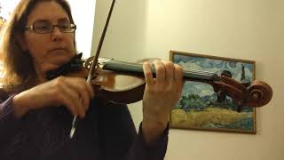 1st violin Habanera Carmen practice video [upl. by Smoot]