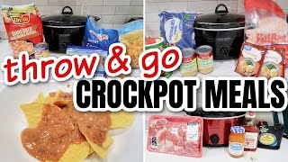 4 EASY SLOW COOKER MEALS  FAST CROCKPOT MEALS ON A BUDGET  FRUGAL FIT MOM [upl. by Vine]