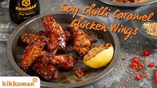 Kikkoman Soy Chilli Caramel Chicken Wings [upl. by Uyekawa888]