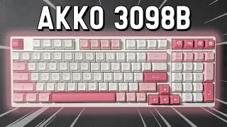 The Perfect Wireless Keyboard  Akko 3098B Prunus Lannesiana Review [upl. by Manouch]