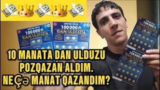 10 MANATLIQ DAN ULDUZU POZQAZAN POZDUQNeçə Manat Qazandıq💸👑💸 [upl. by Eema]