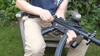 Tokyo Marui MP5K airsoft submachine gun review [upl. by Sosthina20]