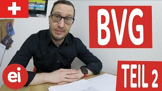 Wie funktioniert eine Pensionskasse  BVG  Beiträge TEIL 2 [upl. by Klapp]