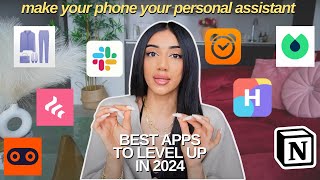 Best Productivity Apps amp Systems 2024  how I organise my whole life and use my phone to LEVEL UP [upl. by Corilla]