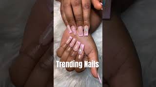 CUTE AND TRENDING NAILS DESIGNS nails nailart designs VIRAL shorts learn skills [upl. by Ing]