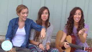 Bloopers Happy Pharell Williams Cover  Gardiner Sisters [upl. by Aiclid]