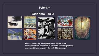 Futurism  Giacomo Balla 20th century [upl. by Sherurd]