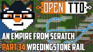 OpenTTD  An Empire from Scratch  Wredingstone Rail Part 34 [upl. by Eisac]