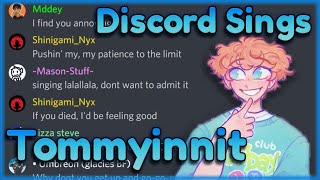 Discord Sings  TommyInnit  CG5 [upl. by Eilyac156]