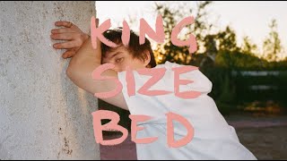 Alec Benjamin  King Size Bed Official Lyric Video [upl. by Enerual]