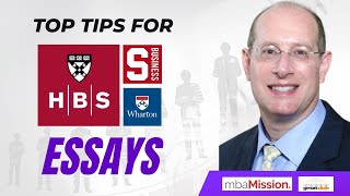 Mastering the Harvard MBA Application Essays  Stanford amp Wharton Application Tips [upl. by Pence323]