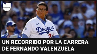 Del campo de béisbol a los micrófonos así fue la exitosa carrera de Fernando El Toro Valenzuela [upl. by Merrill261]