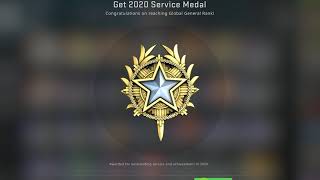 CsGo 2020 Service Medal [upl. by Akeit718]