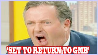 Piers Morgan set to return to GMB almost four years on from Meghan Markle storm [upl. by Merrick]