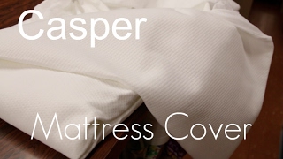 Waterproof AND Breathable SLEEP  Casper Mattress Cover  Indepth Review [upl. by Yeuh]