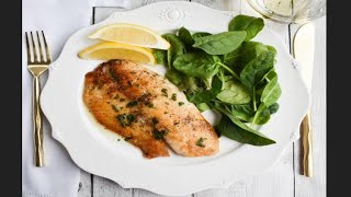 LowFODMAP amp Glutenfree 20Minute Tilapia Meunière HD [upl. by Ellerahc]