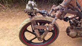 Man Builds Amazing 2x2 MOTORBIKES in His Garage  Start to Finish by 2TDIY [upl. by Eita]