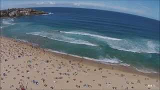 DJI Phantom Vision 2 Strand bei Sydney Australien 2014 FPV [upl. by Nellda]