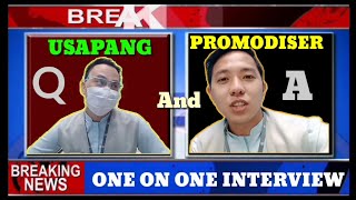 USAPANG PROMODISER One on One interview with Albert By Kapatiran [upl. by Dagall]