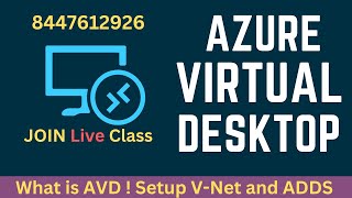 Azure Virtual Desktop Corporate Training How to Setup VNet and Create Domain Controller Full Guide [upl. by Yrogerg]