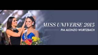 Miss Universe 2015 Crowning Moment Soundtrack [upl. by Eatnahs]