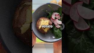 EASY Jacket Potato in the Air Fryer airfryer ninjakitchen jacketpotato [upl. by Hooker]