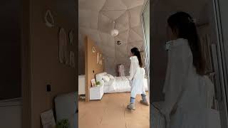 A Perfect Glamping Dome Tent with Bathroom [upl. by Amahs]