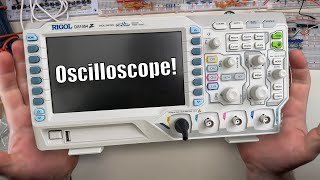 Learning how to use my Rigol DS1054Z oscilloscope [upl. by Anelrihs]